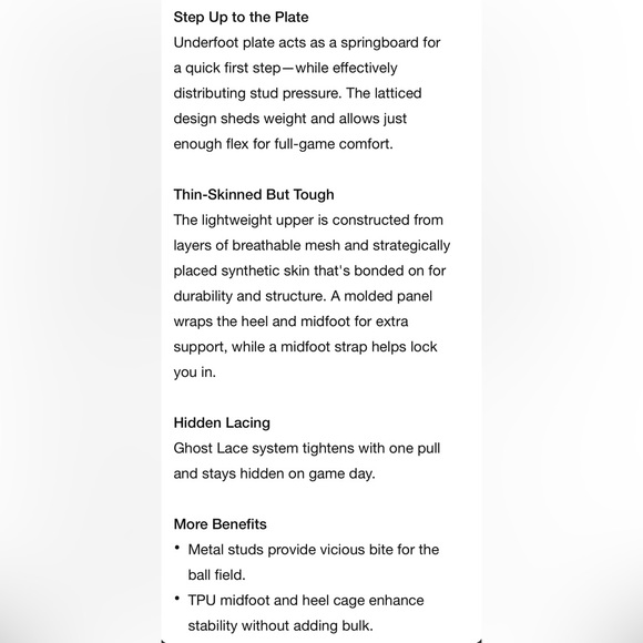 Nike Force Zoom Trout 7 Metal Baseball Cleats Men’s Size 14 Red White CI3134-602 - Picture 12 of 13